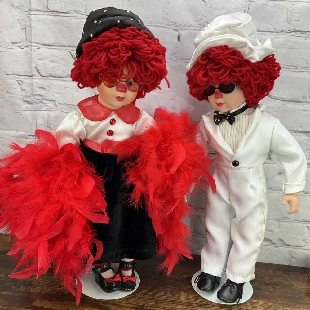 Seymour Mann Connoisseur Collection Sweetheart Raggedy‎ Ann & Andy Doll
